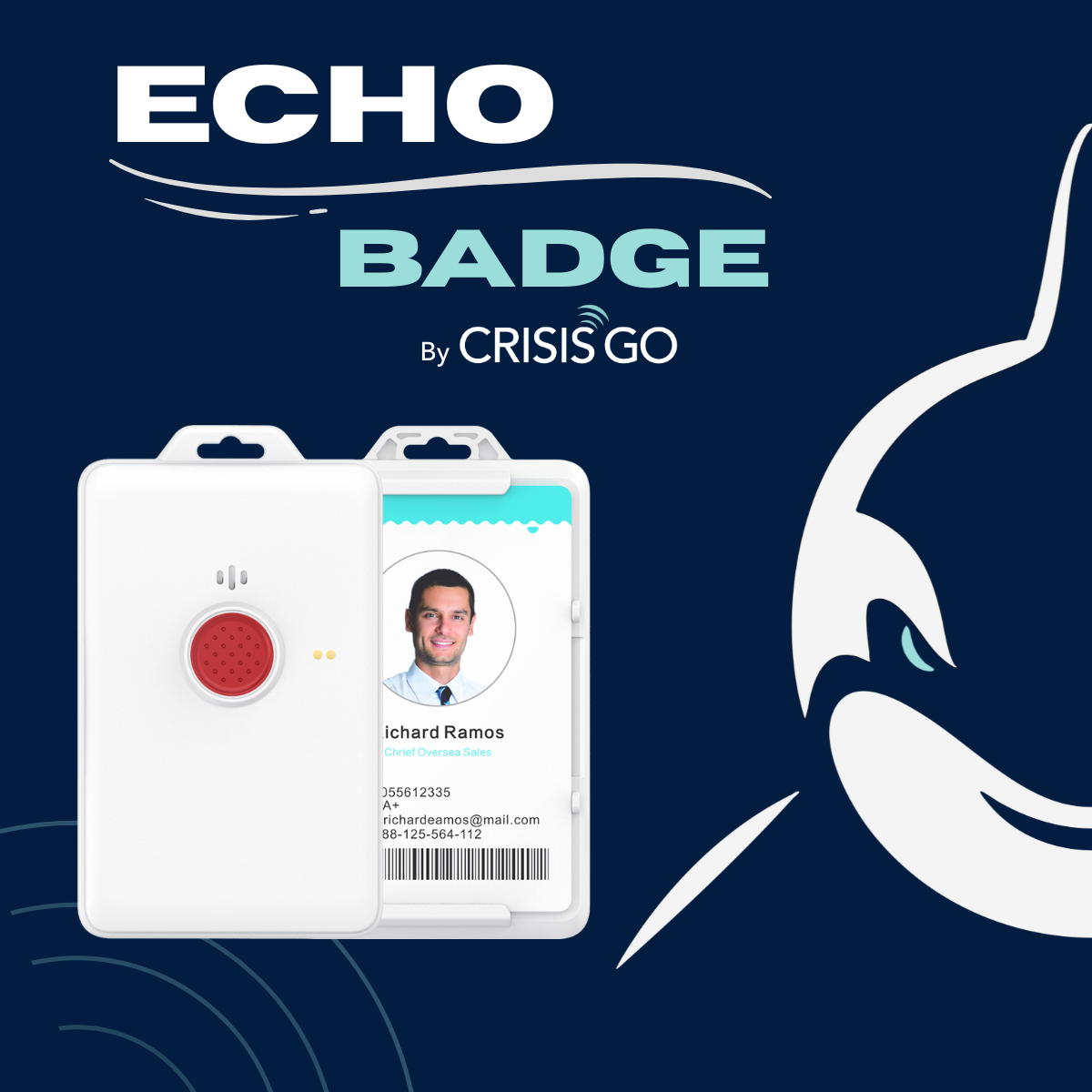 echo badge