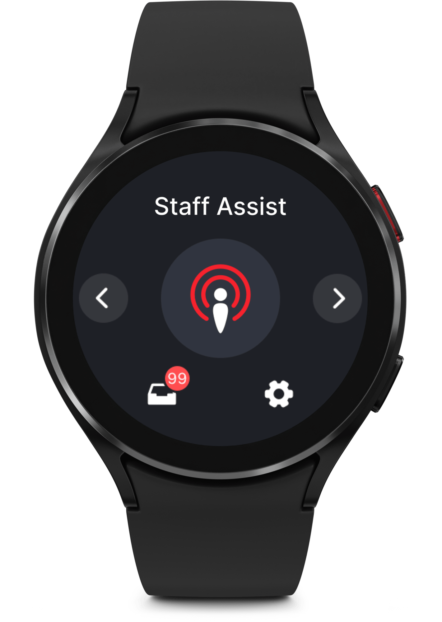 Send Staff Assist Alert (Android)