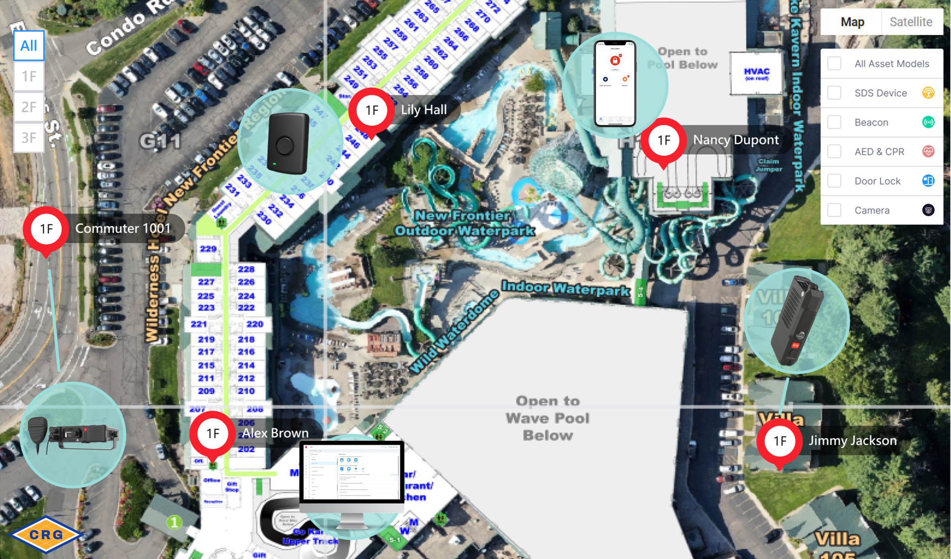 silent panic map