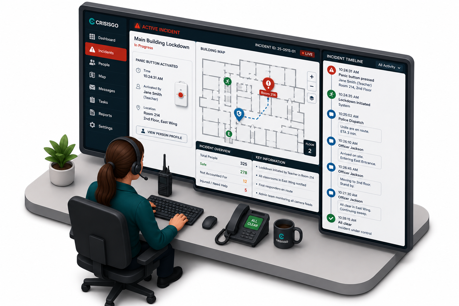 track in real time