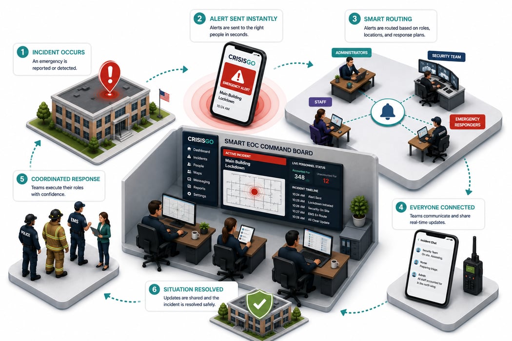 emergency preparedness workflow