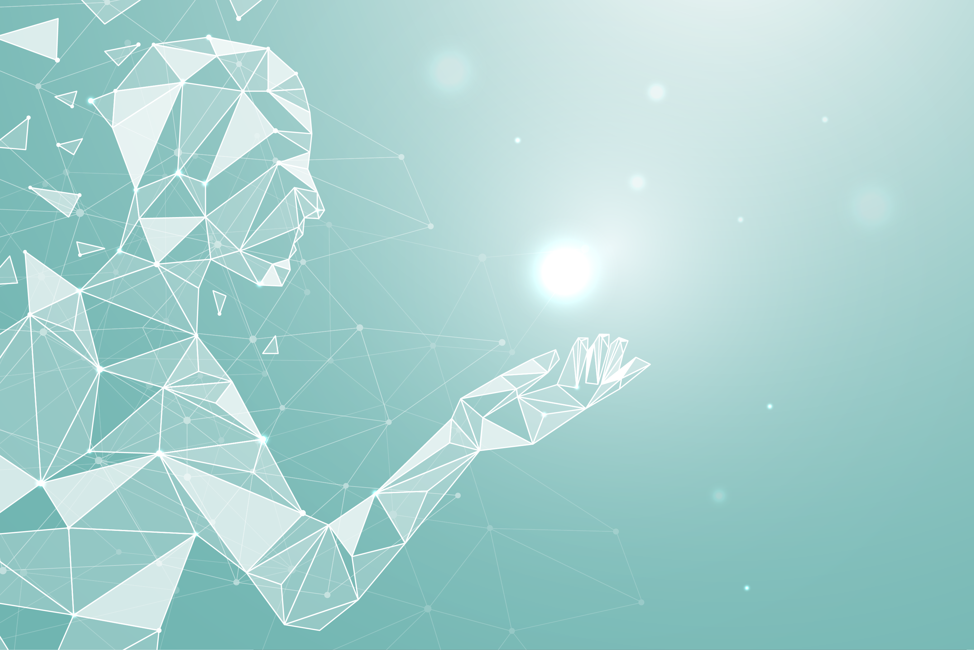geometric person