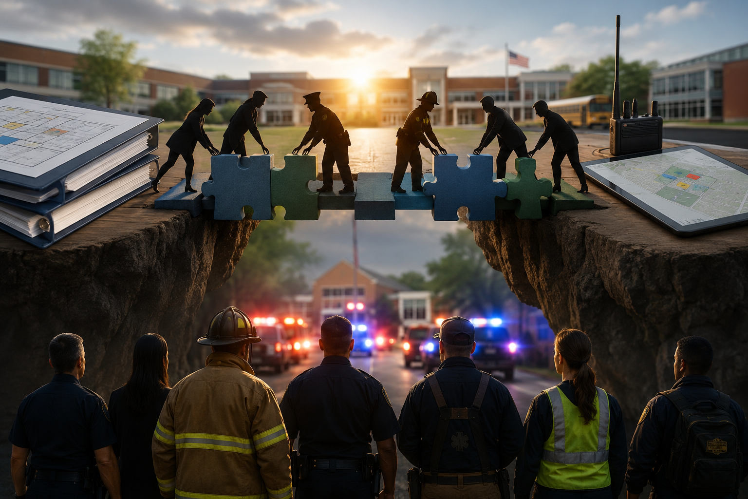 communities working together to keep the schools safe