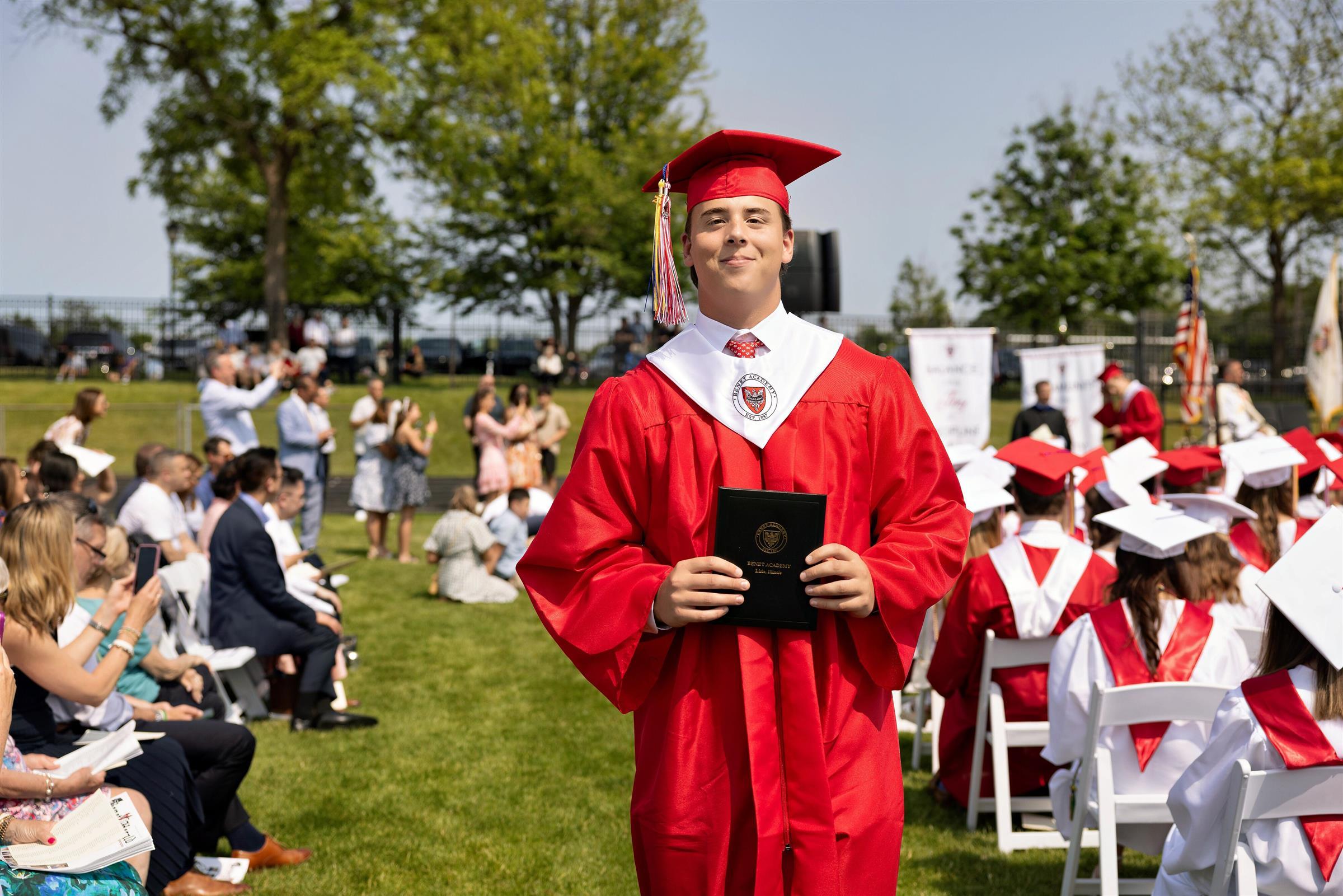 benet academy student graduation